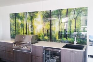 Printed Glass Splashback