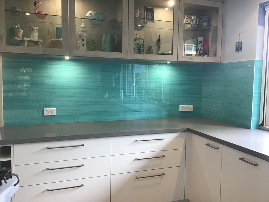 personal touch blue splashback